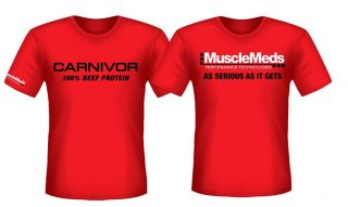 MuscleMeds Carnivor Bodybuilding T Shirt   Iconic Kai Greene Shirt or 