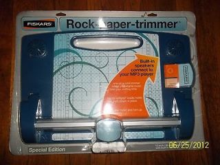 Fiskars Rock paper tri​mmer with Built in Speakers for  Player 12 