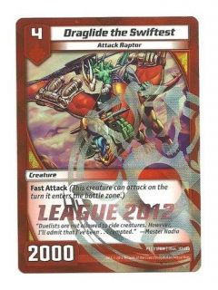 KAIJUDO RISE OF THE DUELMASTERS DRAGLIDE THE SWIFTEST FOIL PROMO
