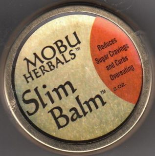 Slim Balm by Mobu Herbals NEW lost weight Reduces Sugar Cravings and 
