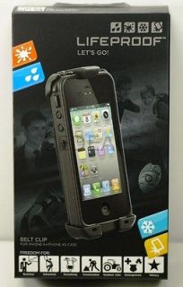 Lifeproof Belt Clip Case Cover For iPHONE 4 4S Beltclip Waterproof