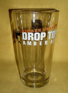 Widmer Brothers Drop Top Amber Ale Pint Beer Glass