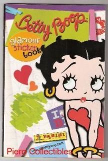Betty Boop Glamour Complete Album Stickers Panini Italy