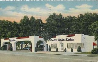 WA, Walla Walla, Washington, Walla Walla Lodge Motel, Curteich