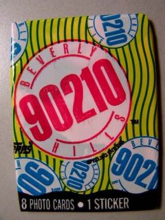 1990s 90210 Beverly Hills Trading Card Pack