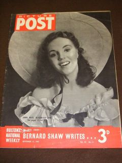 PICTURE POST   CAROL RAYE   Sept 13 1941 Vol 12 # 11