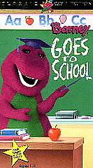 Barney Goes to School, New VHS, Bob West (IV), Julie Johnson, Pa, Fred 