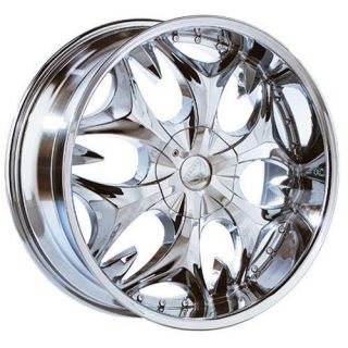 22 inch U35s Chrome wheels rims Chrysler 300c 5x115