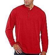 NWT $40 St. Johns Bay® Mens Sueded Henley   Big and Tall sizes 