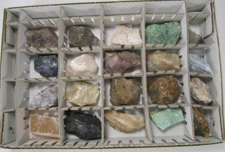 20 PC. LG. SIZE WORLDWIDE ROCK @ MINERAL COLLECTION #44