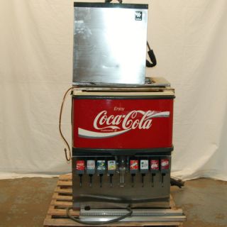   DF250 BCZ 8 Head Soda Dispensing Fountain Ice Machine Carbonator