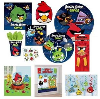 ANGRY BIRDS & ANGRY BIRDS SPACE Party Supplies ~Choose Items You Need 