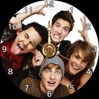   NEW Big Time Rush Band / BTR   James Maslow & Kendall Schmidt CD Clock