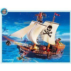 Playmobil 5778 Skull Pirate Ship New Sealed HTF