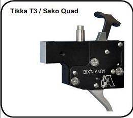 Bixn Andy replacement trigger housing for Tikka T3 and Sako Quad 