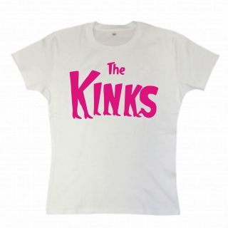 The Kinks Girlscut T Shirt   60s English, Mod, London   All Sizes 