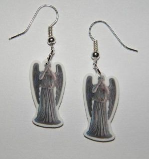 Dr Who Villans Weeping Angels Earings Do Not Blink