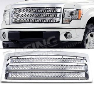 NEW PICKUP TRUCK CHROME RANGE ROVER STYLE GRILLE GRILL FORD F150 09 10 