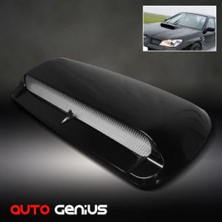 WRX STYLE RACER LOOK ABS BLACK HOOD SCOOP AIR FLOW VENT FOR DECORATING 