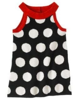 NWT Gymboree Winter Penguin Black Polka Dot Dress 18 24 months