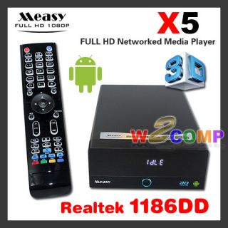   X5 3D Full HD 1080p HDMI 1.4 Blu Ray ISO Media Player Realtek 1186