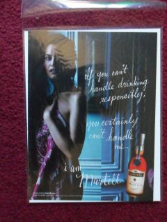 2000 Print Ad Martell Cordon Bleu Cognac ~ Sexy Girl You Certainly Can 