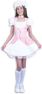 Childs Pink Little Bo Peep Girls Halloween Costume Lg