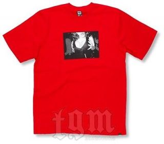 In4mation Skateboard T shirt Motor Boating Red SZ S