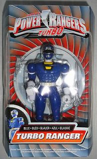Power Rangers Turbo Blue 8 inch figure Justin NEW MISB carranger