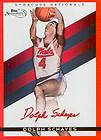 2008 09 Topps Signature Facsimile Red #TS DS Dolph Schayes Syracuse 