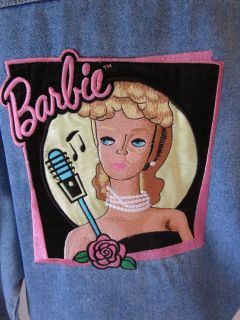 LADIES BARBIE DOLL SOLO in SPOTLIGHT COLLECTOR JEAN JACKET by JERRY 
