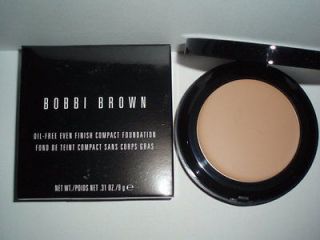 BOBBI BROWN OIL FREE EVEN FINISH COMPACT FOUNDATION WARM NATURAL 4.5 