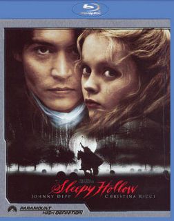 Sleepy Hollow Blu ray DVD, 2011, 2 Disc Set, With Paranormal Activity 