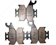 2000 2001 2002 BOMBARDIER DS 650 Front Rear brake pads