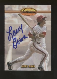 B04570 1993 Ted Williams #71 Larry Bowa Non Certified Autograph