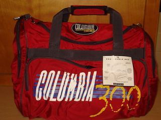 Columbia 300 Large Pro Two Ball Nylon Bowling Ball Bag Red & Black