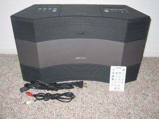 BOSE ACOUSTIC WAVE MUSIC SYSTEM II RADIO CD  PLAYER IPOD CABLE