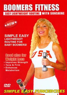 Boomers Exercise DVD, Easy Light Weights Workout. Boomers Exercise DVD 