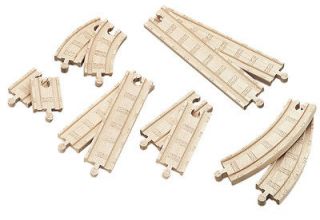 Wooden 12pc STRAIGHT & CURVED EXPANSION TRACK PACK NEW Thomas Tank 