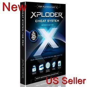 NEW Playstation 3 PS3 Xploder Ultimate Edition Games Cheats Save 