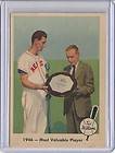 1959 FLEER TED WILLIAMS #32 MOST VALUABLE PLAYER BOSTON RED SOX