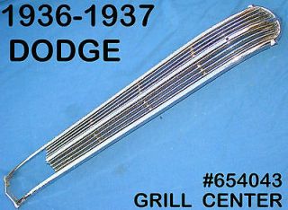   DODGE FRONT GRILL CENTER 654043 TRUCK & CAR ►100% INTACT, NO Breaks