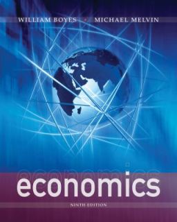 Economics by Michael Melvin and William Boyes 2011, Hardcover