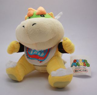   Bros 7 Inch Bowser Jr. Stuffed Animal Plush Doll Toy New with Tag