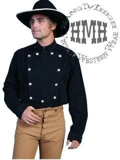 538720 Wahmaker Bib Old Western Cowboy Shirt XL SASS Cavalry