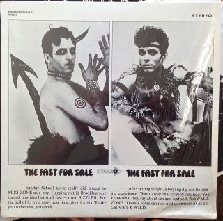 THE FAST the fast for sale RARE 1980 RECCA RECORDS LP   IN SHRINK