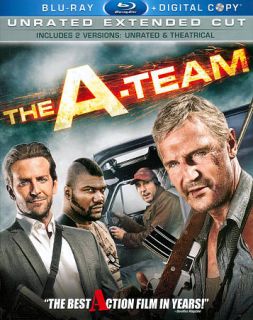 The A Team Blu ray Disc, 2010, 2 Disc Set, Unrated Extended Cut 