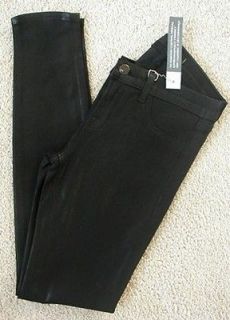 NWT J Brand 901 waxed low rise 11 Skinny Legging jeans in stealth