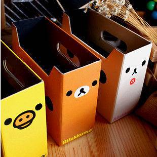 Rilakkuma San x Relax Bear Cute DIY Small Storage Box Pen Holder 1pcs