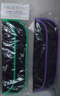 Jumbo Curling Iron Thermal Pouches Belson Profiles